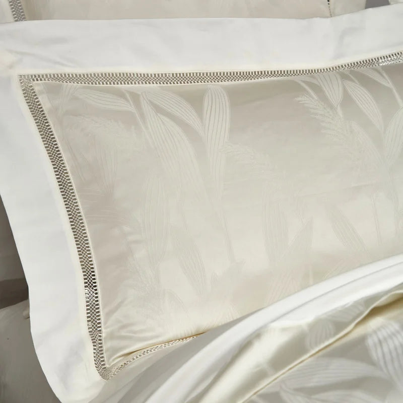 THL1080 Vintage Jacquard Egyptian Cotton Bedding Set Classic and Luxurious