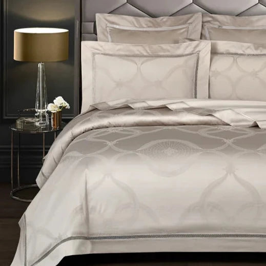 THL1080 Vintage Jacquard Egyptian Cotton Bedding Set Classic and Luxurious