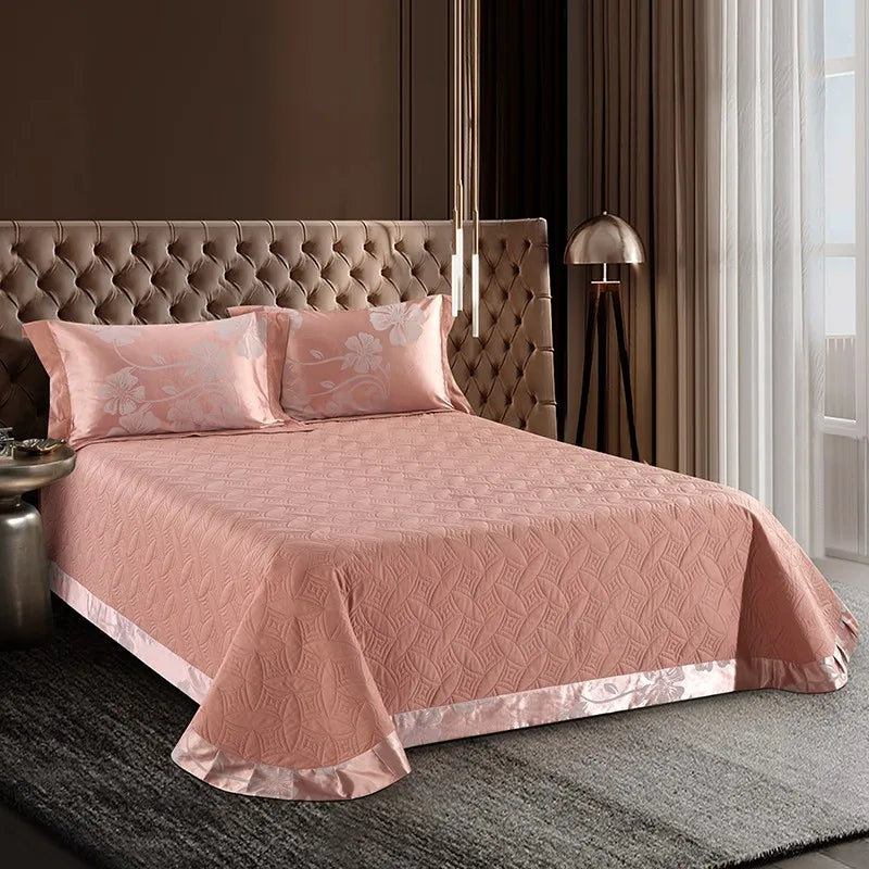 THL1104 Juego de cama con bordado elegante en satén Jacquard Royal Gong