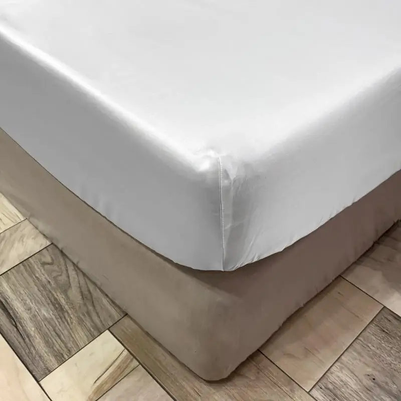 THL1091 Soft and Silky Eucalyptus Lyocell Fitted Sheet with Elastic Edges for a Perfect Fit