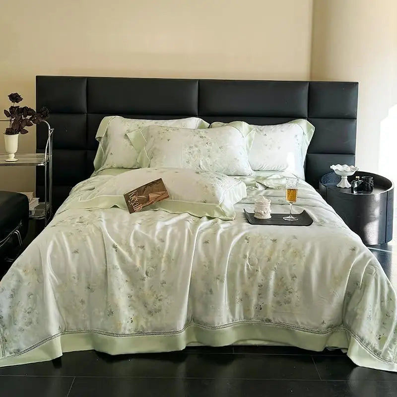 THL1170 Eucalyptus Lyocell & Silky Cotton, Soft to Touch Summer Bedspread