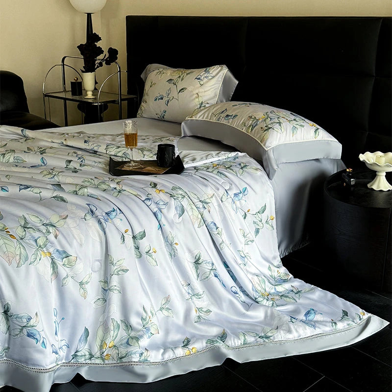 THL1170 Eucalyptus Lyocell & Silky Cotton, Soft to Touch Summer Bedspread