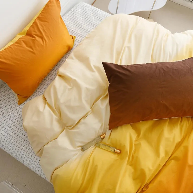 THL1003 Gradient Colorful Bedding Set Collection