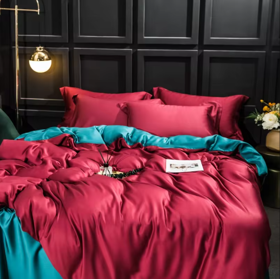 THL1048 Fresh & Simple Style Bedding Set Crisp and Elegant Bed Sheet Set for Modern Comfort