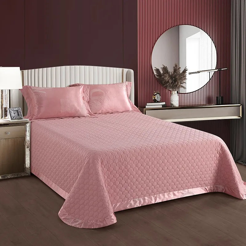 THL1104 Juego de cama con bordado elegante en satén Jacquard Royal Gong