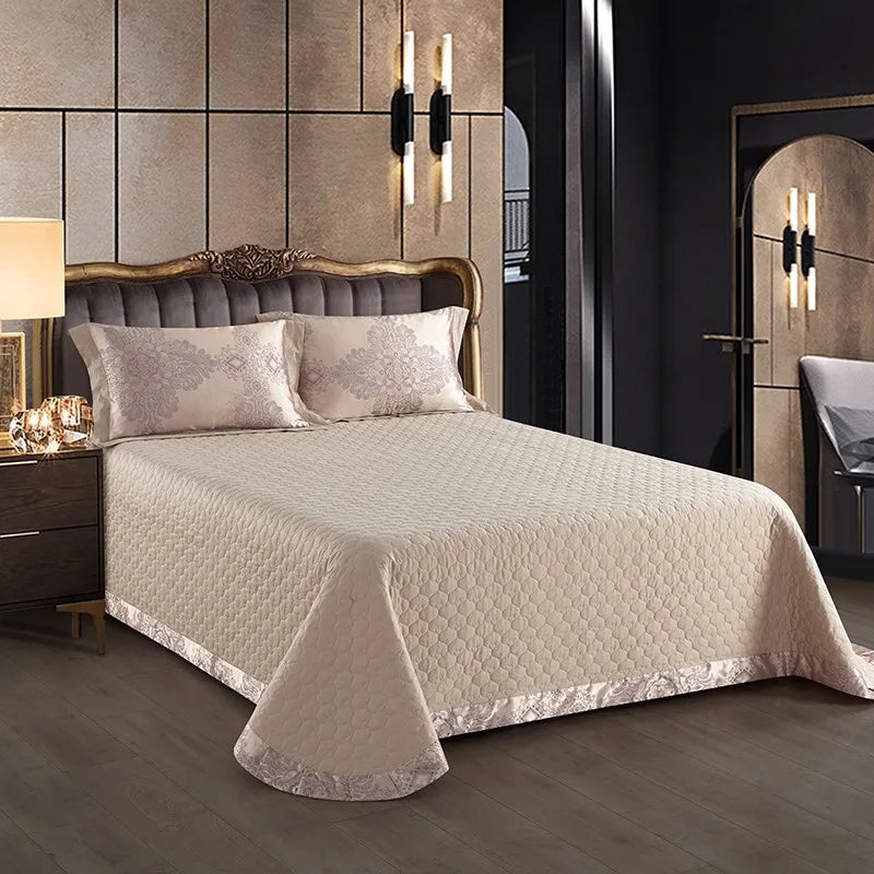 THL1104 Juego de cama con bordado elegante en satén Jacquard Royal Gong